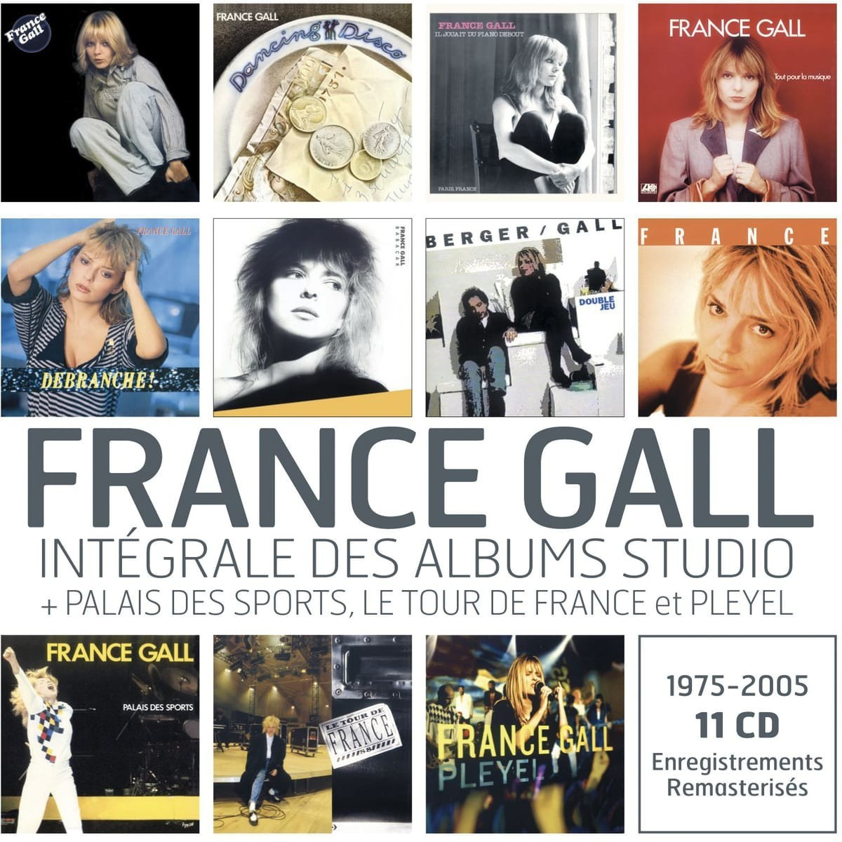 France Gall - Integrale des Albums Studios+Live (CD)