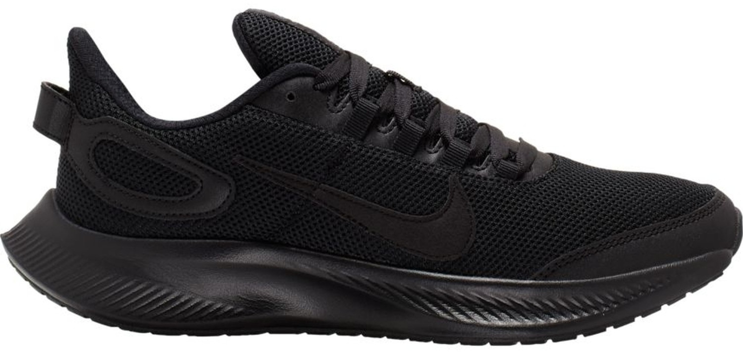 nike run all black