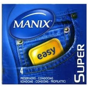 Manix Super Easy (4 préservatifs)