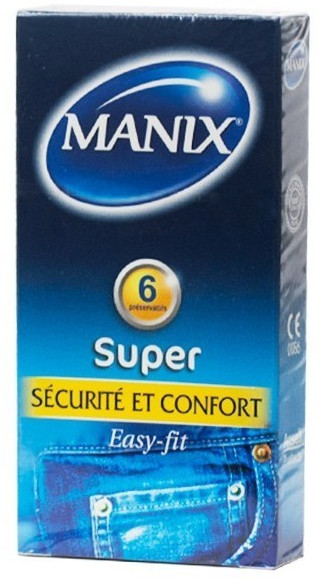 Manix Super Easy (6 préservatifs)