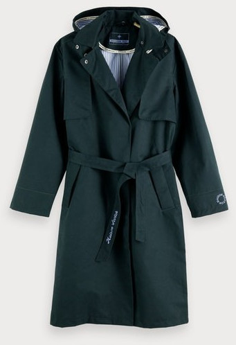 Scotch & Soda Trenchcoat  Amsterdam Proof midnight forest (156066)