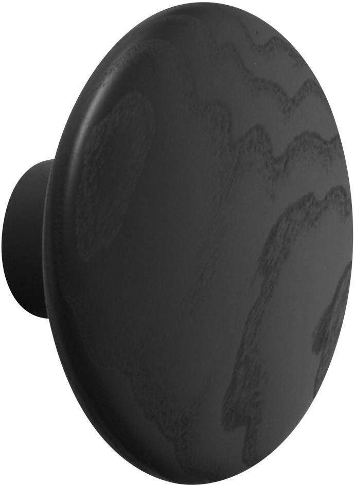Muuto The Dots M Wood Coat Hook black
