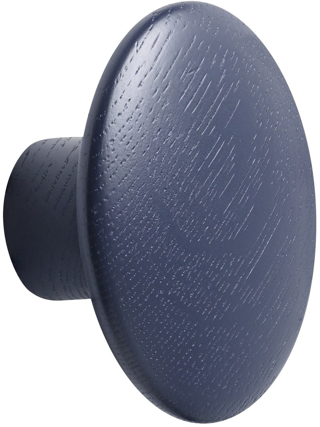 Muuto The Dots M Wood Coat Hook Midnight Blue