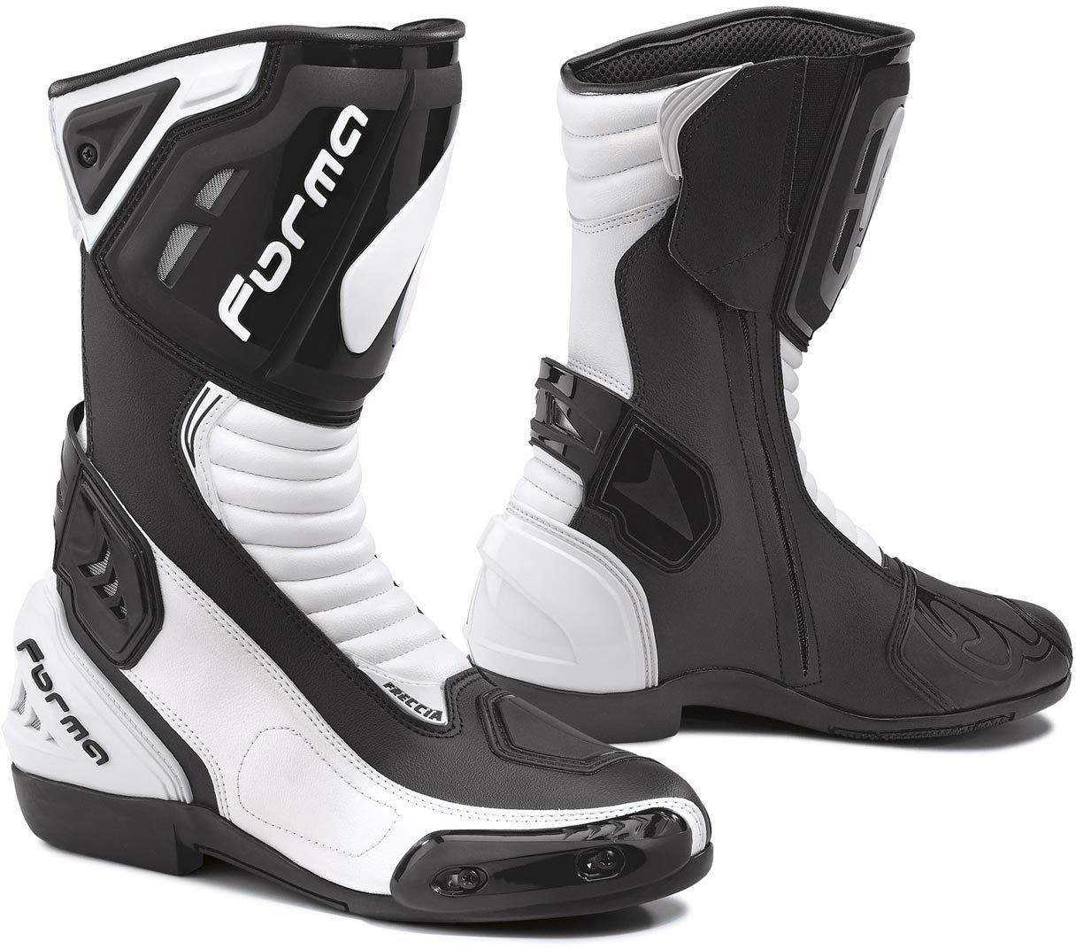 Photos - Motorcycle Boots Forma Boots  Boots Freccia Black/White 