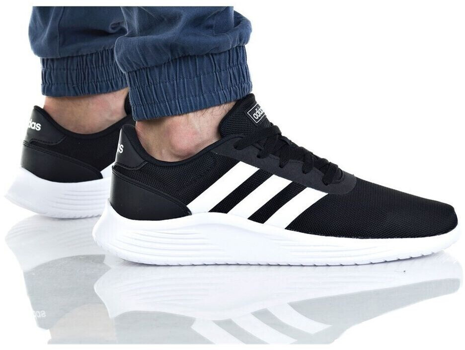 Adidas lite racer schwarz weiß outlet