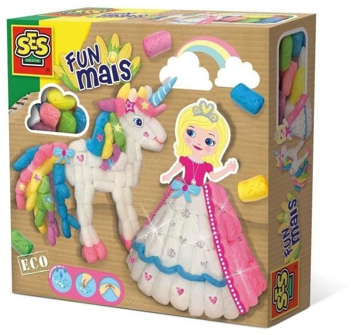 SES Creative Eco FunMais Princesse et Licorne