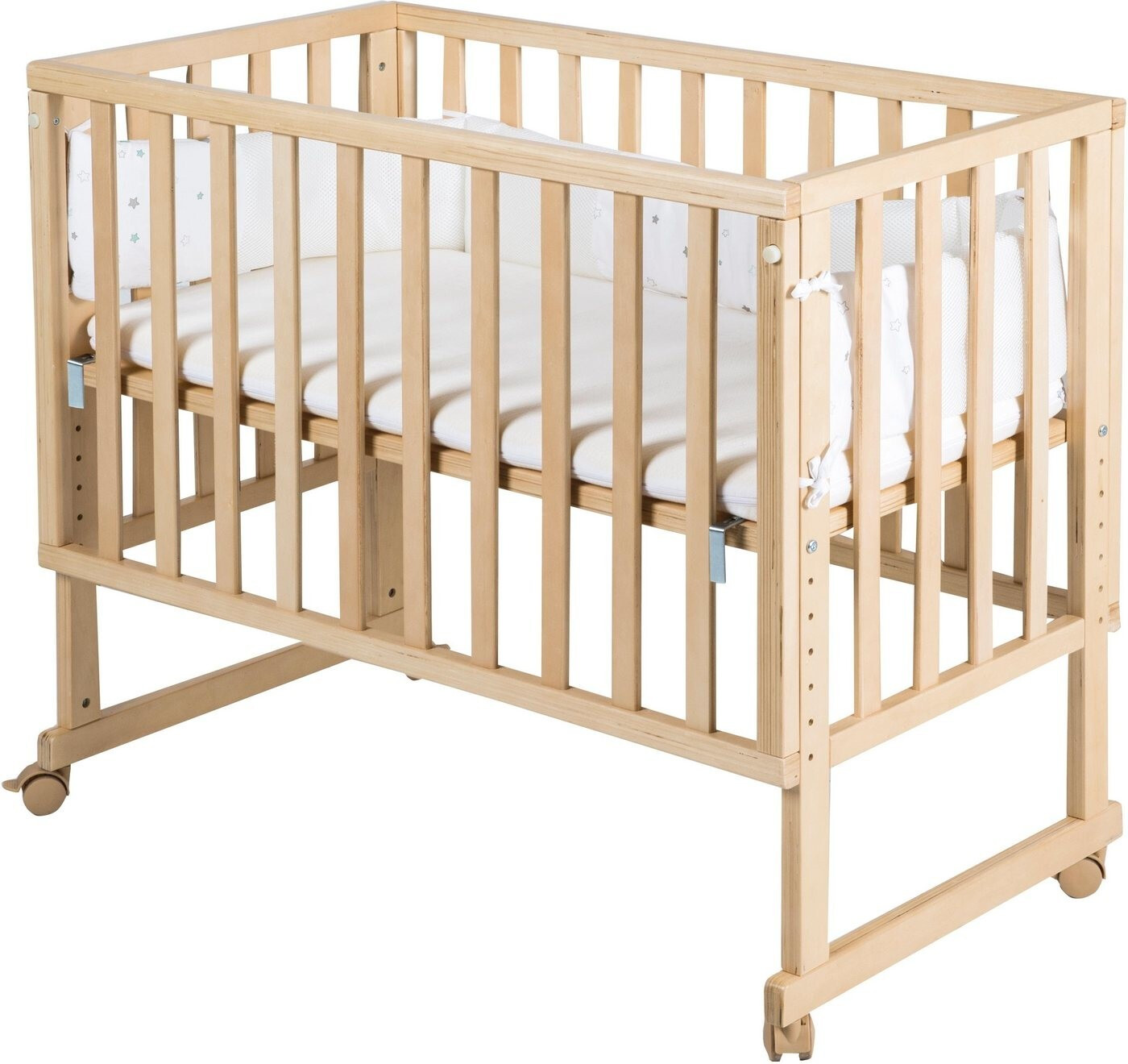Roba Bed Safe Asleep 3 in 1 with Barrier star magic nature