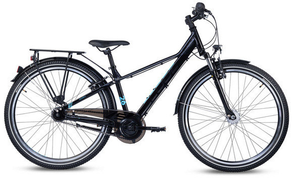 S'Cool troX EVO alloy 26-7 black/cyan matt