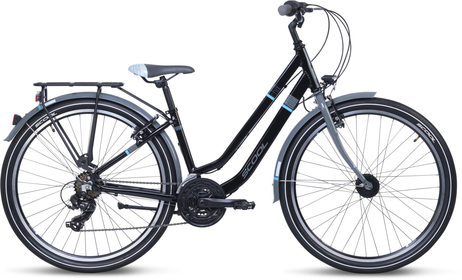 S'Cool chiX twin alloy 26-21 black/blue