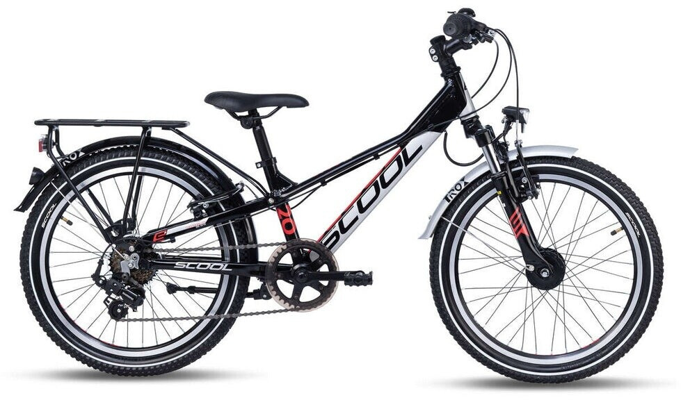 S'Cool troX EVO alloy 20-7 black/grey/red