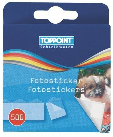 TOPPOINT Fotosticker/Fotokleber 5x 500Stk