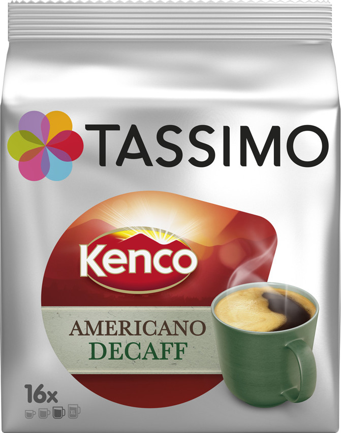 Photos - Coffee Bosch Tassimo Tassimo Kenco Americano Decaff  (16 Capsules)