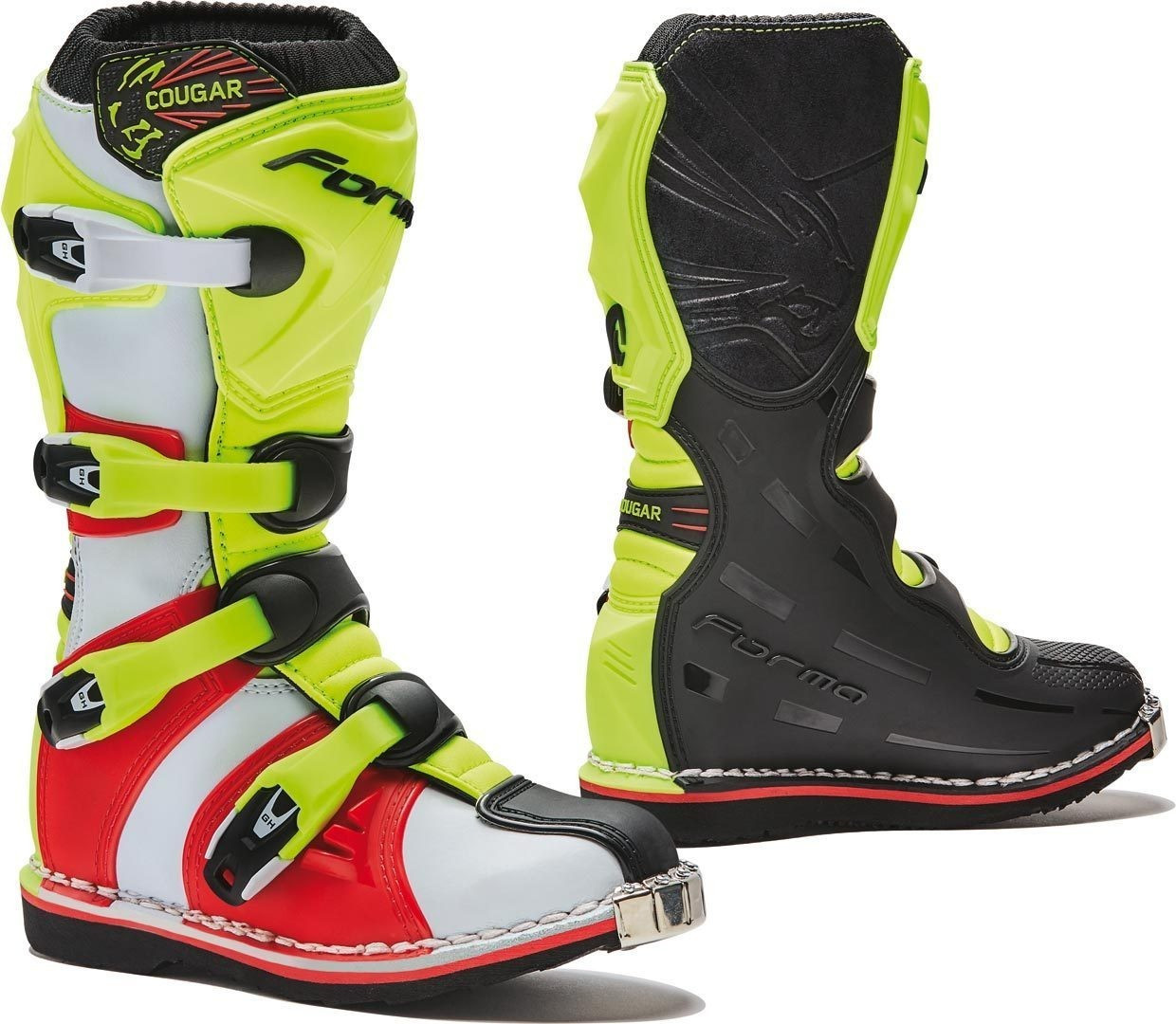 Forma Boots Bottes Cougar noir/blanc/rouge/jaune