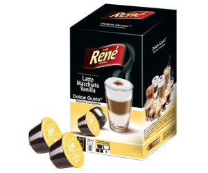 Cafe Rene Vanilla Latte Macchiato Apsel Fur Dolce Gusto 8 Port Ab 2 49 Preisvergleich Bei Idealo De