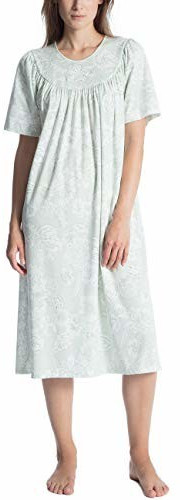 Calida Soft Cotton Nightshirt (34000) green lily