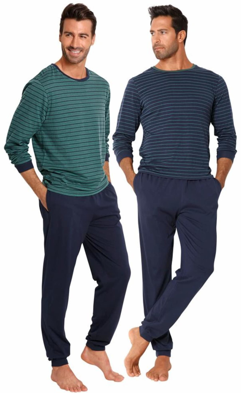 Le Pyjama 2-tlg im Streifendesign ab Preisvergleich Jogger € | 2 lang (455292W) Stück bei 54,99