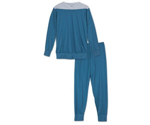 Calida Soft Cotton Damen Pyjama Mit Bündchen Pijama para Mujer 