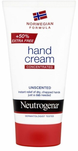 Neutrogena Norwegian Formula Concentrated Hand Cream Unscented 75ml