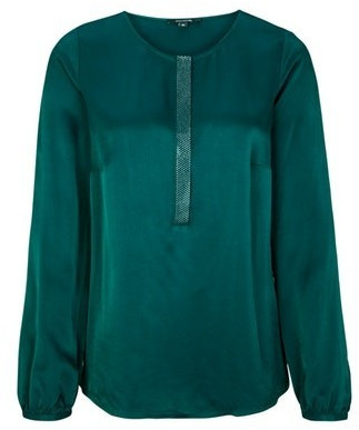 Comma Longsleeveblouse green (81.911.11.2407.7685)