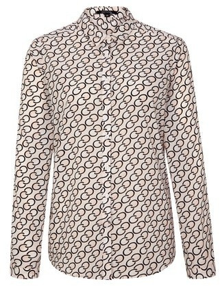 Comma Patternblouse beige (85.899.11.1048.80A7)
