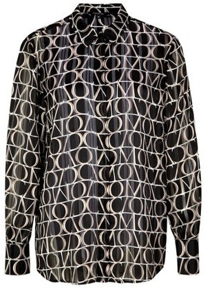 Comma Patternblouse black (81.909.11.2149.99A6)
