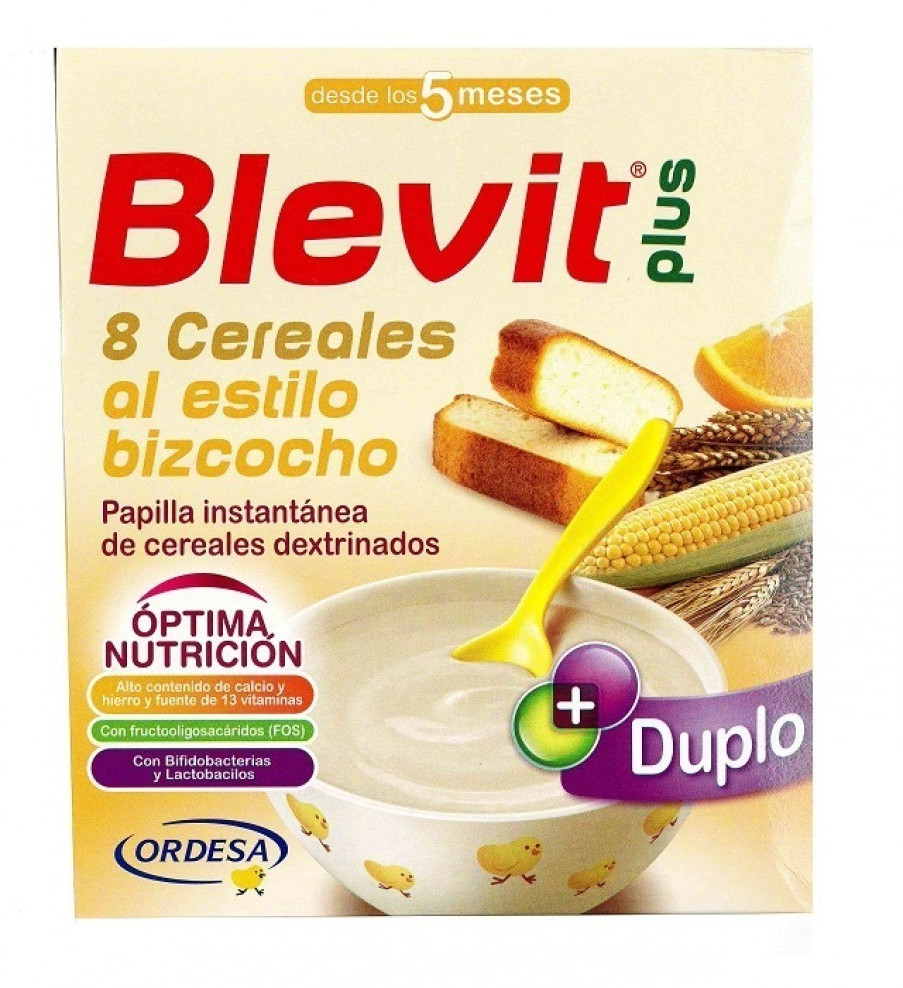 Blevit plus Duplo 8 cereals biscuit style (600g)