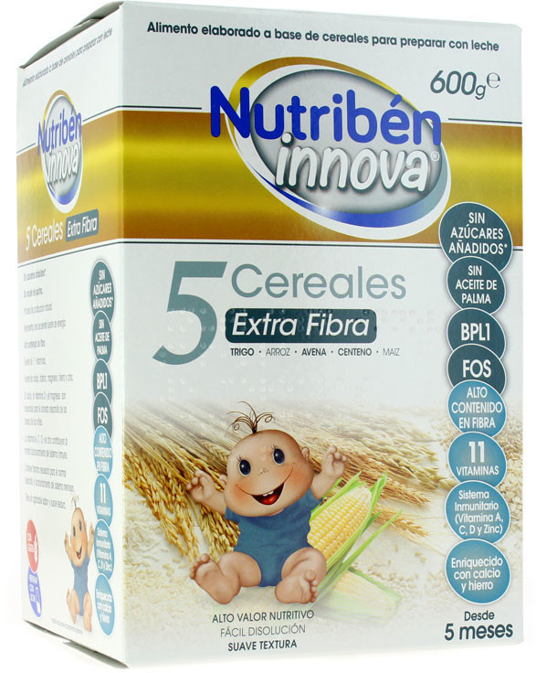 Nutribén Innova 5 cereals extra fiber (600g)