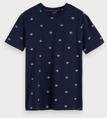 Scotch & Soda Indigobluees T-Shirt combo b