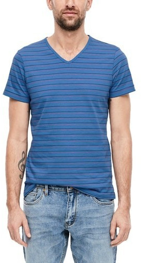 S.Oliver Jersey-T-Shirt blue (2025014)