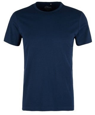 S.Oliver Jersey-T-Shirt blue (2037842)