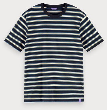 Scotch & Soda Jersey-T-Shirt Printed combo (155390) black