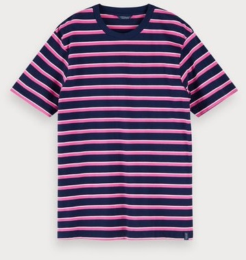 Scotch & Soda Jersey-T-Shirt Printed combo (155390) rose