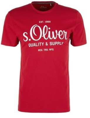 S.Oliver Jersey-T-Shirt red (2023749)