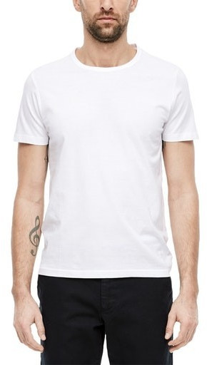 S.Oliver Jersey-T-Shirt white (2037842)