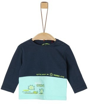 S.Oliver Longsleeve Shirt blue (2022297)