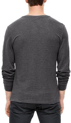 S.Oliver Longsleeve Shirt grey (1276503)