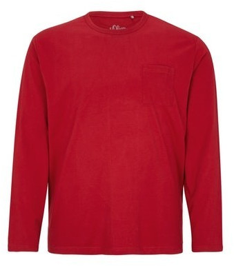 S.Oliver Longsleeve Shirt red (1274032)