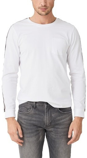 S.Oliver Longsleeve Shirt white (1274131)