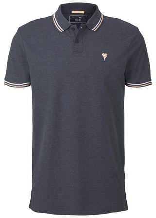 Tom Tailor Denim Poloshirts sky captain blue non-solid (1019093)