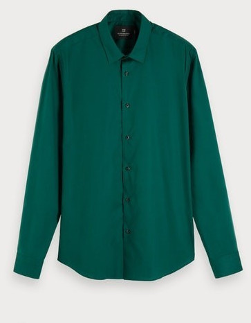 Scotch & Soda Shirt Slim Fit fern (155174)