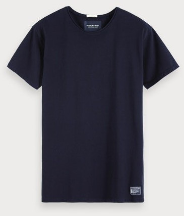 Scotch & Soda T-Shirt Organic Cotton navy