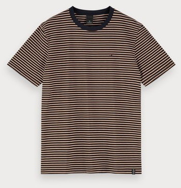 Scotch & Soda T-Shirt with Allover-Print combo a