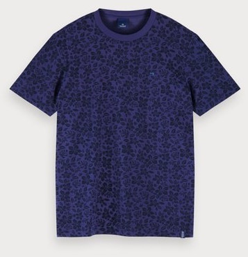 Scotch & Soda T-Shirt with Allover-Print combo g (155403)