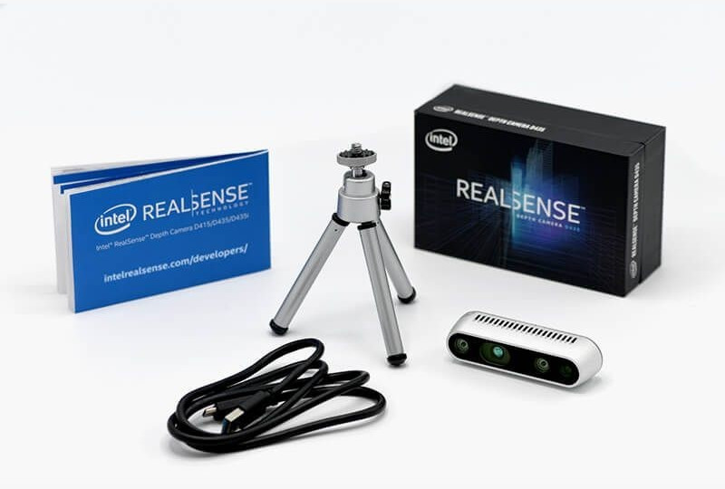 Intel RealSense Depth Camera D435i - ビデオカメラ