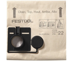 5 / 6 / 12 / 14 / 200 / SRM 45 FESTOOL Filtersack FIS für ältere SR Modelle 