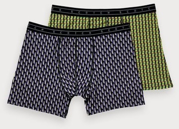 Scotch & Soda Boxershorts in Print 2er Pack combo b (154424)