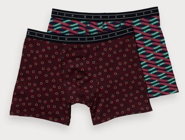 Scotch & Soda Boxershorts in Print 2er Pack combo c (154424)