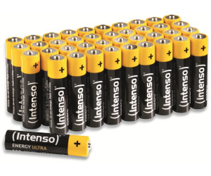40 Stück Intenso® AAA Alkaline ENERGY ULTRA Batterien 1250mAh Einweg Micro LR03 