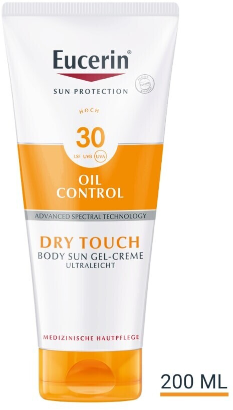 Photos - Sun Skin Care Eucerin Oil Control Dry Touch Sun Gel-Cream SPF 30  (200 ml)