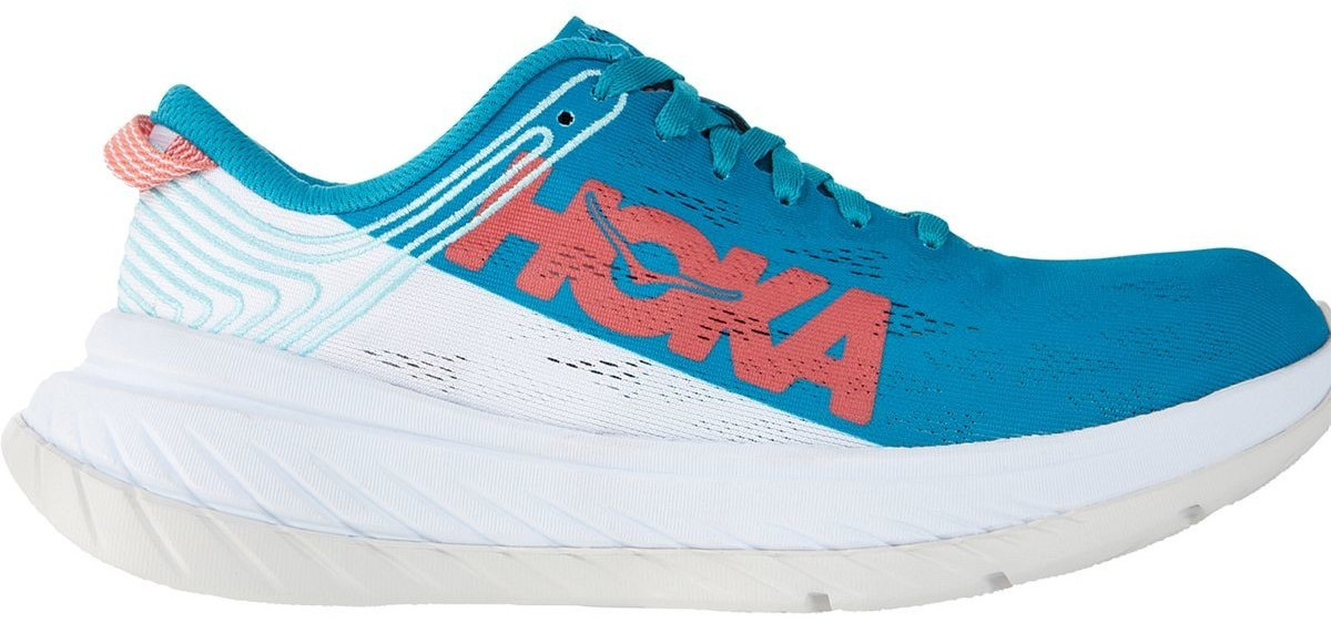 Hoka One One Carbon X Women caribbean/sea-white